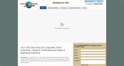 Desktop Screenshot of holidaytravelincentives.com